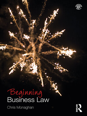 cover image of Beginning Business Law